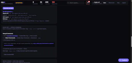 Argus Intel gallery image