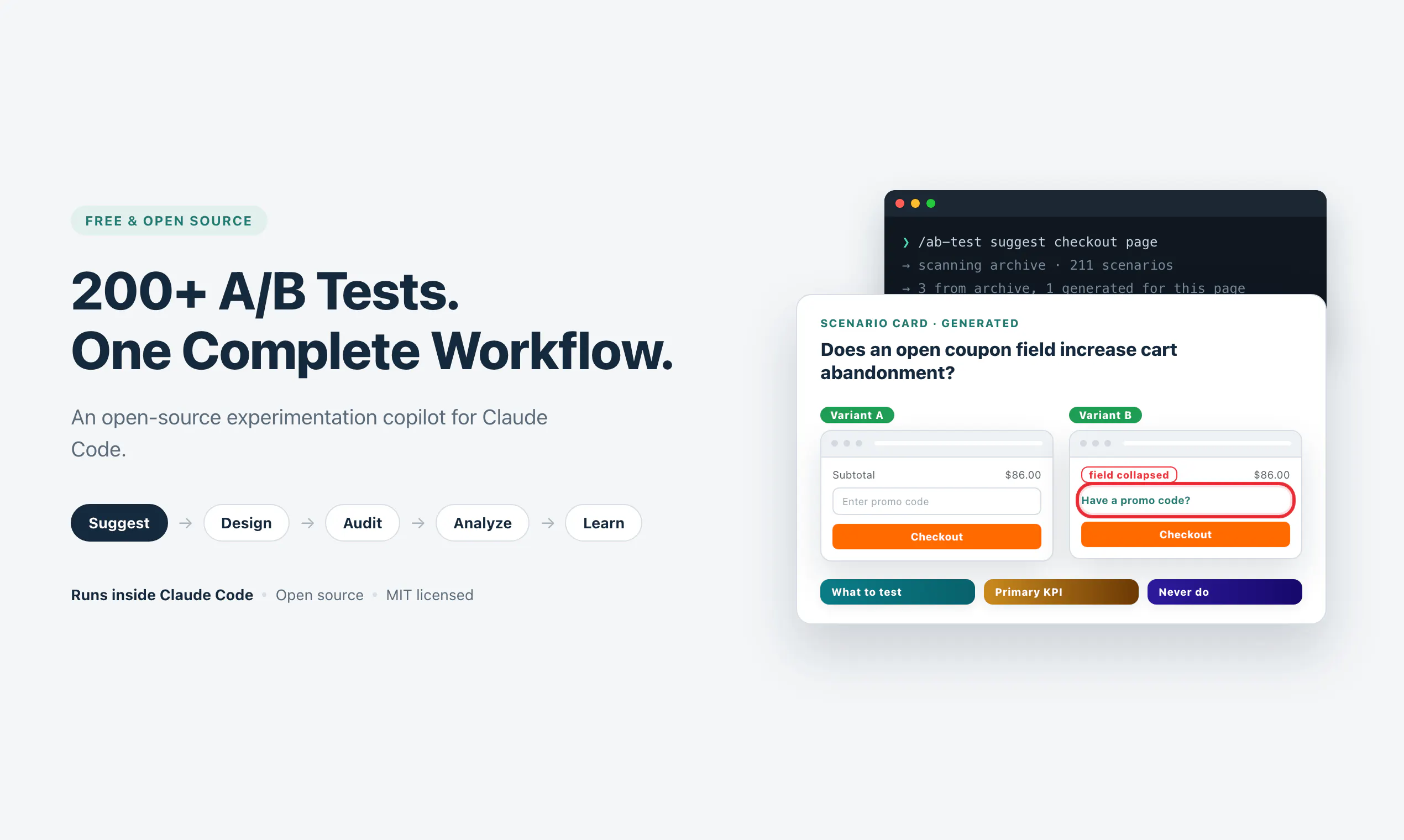 A/B Testing Copilot gallery image
