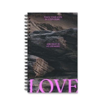 God's Love Spiral Journal - Capture Hope and Faith with Every Page media 1