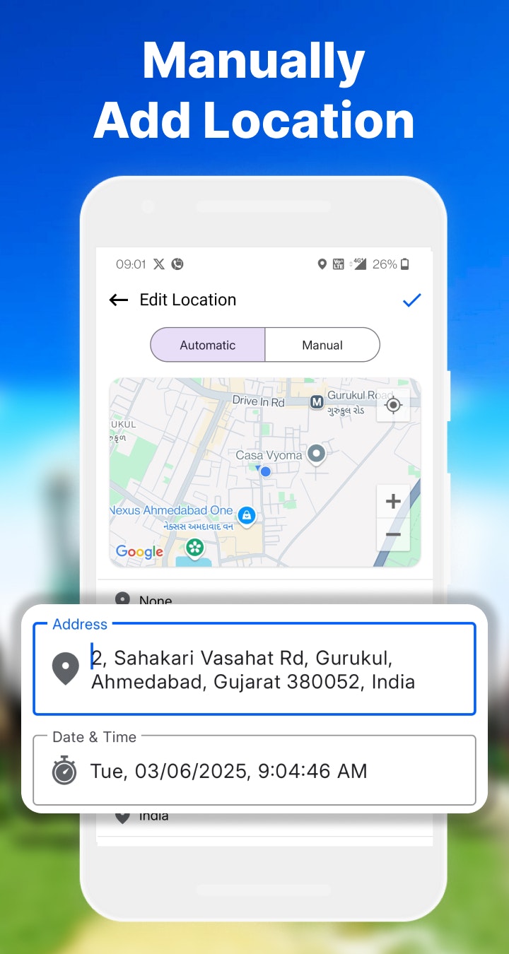 وسائط كاميرا GPS - صور Geotag - ابدأ رحلة الصور الجميلة مع كاميرا خريطة GPS 2