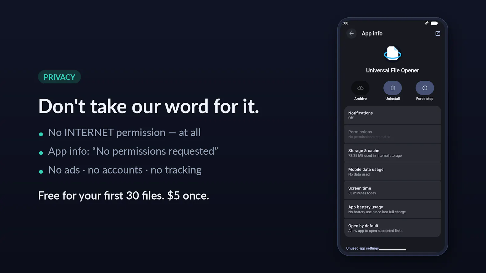 Universal File Opener screenshot 6