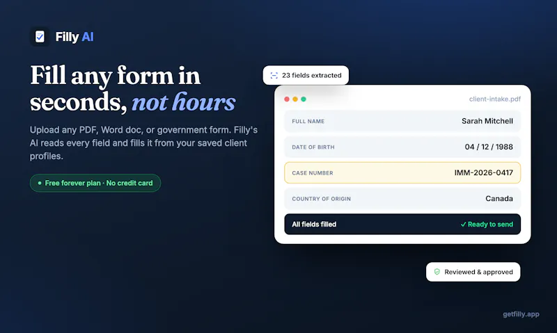 Filly AI screenshot 2