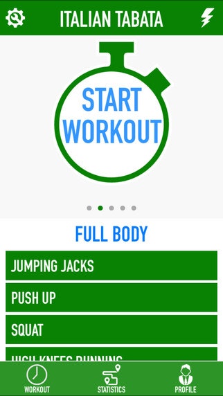 Italian Tabata - Timer Workout gallery image