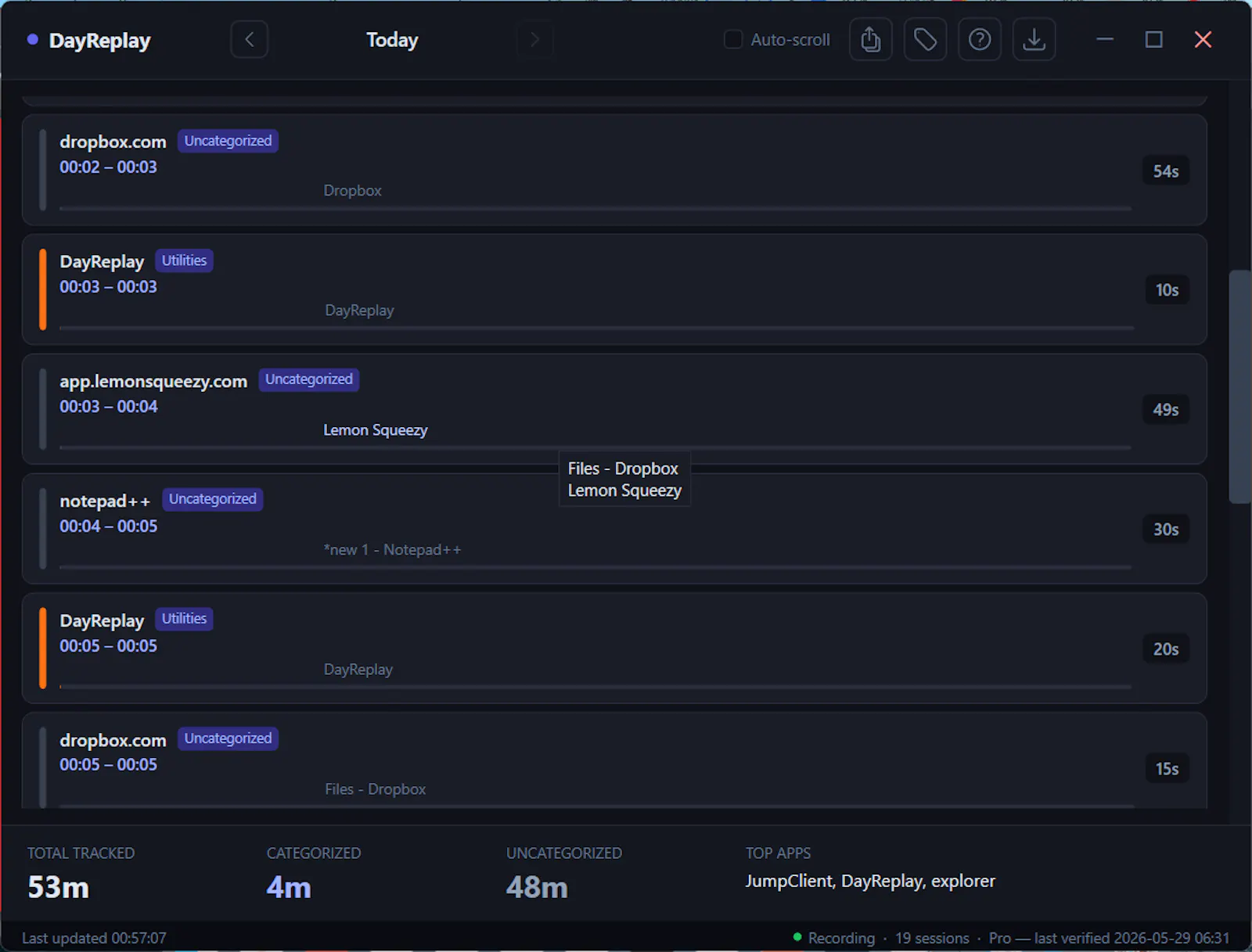 DayReplay screenshot 6