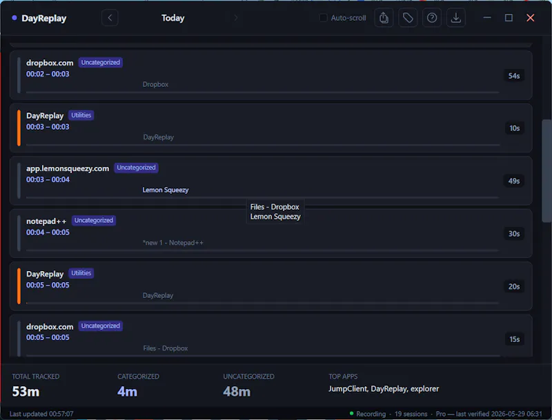 DayReplay screenshot 6