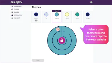 Graboxy maze CAPTCHA gallery image