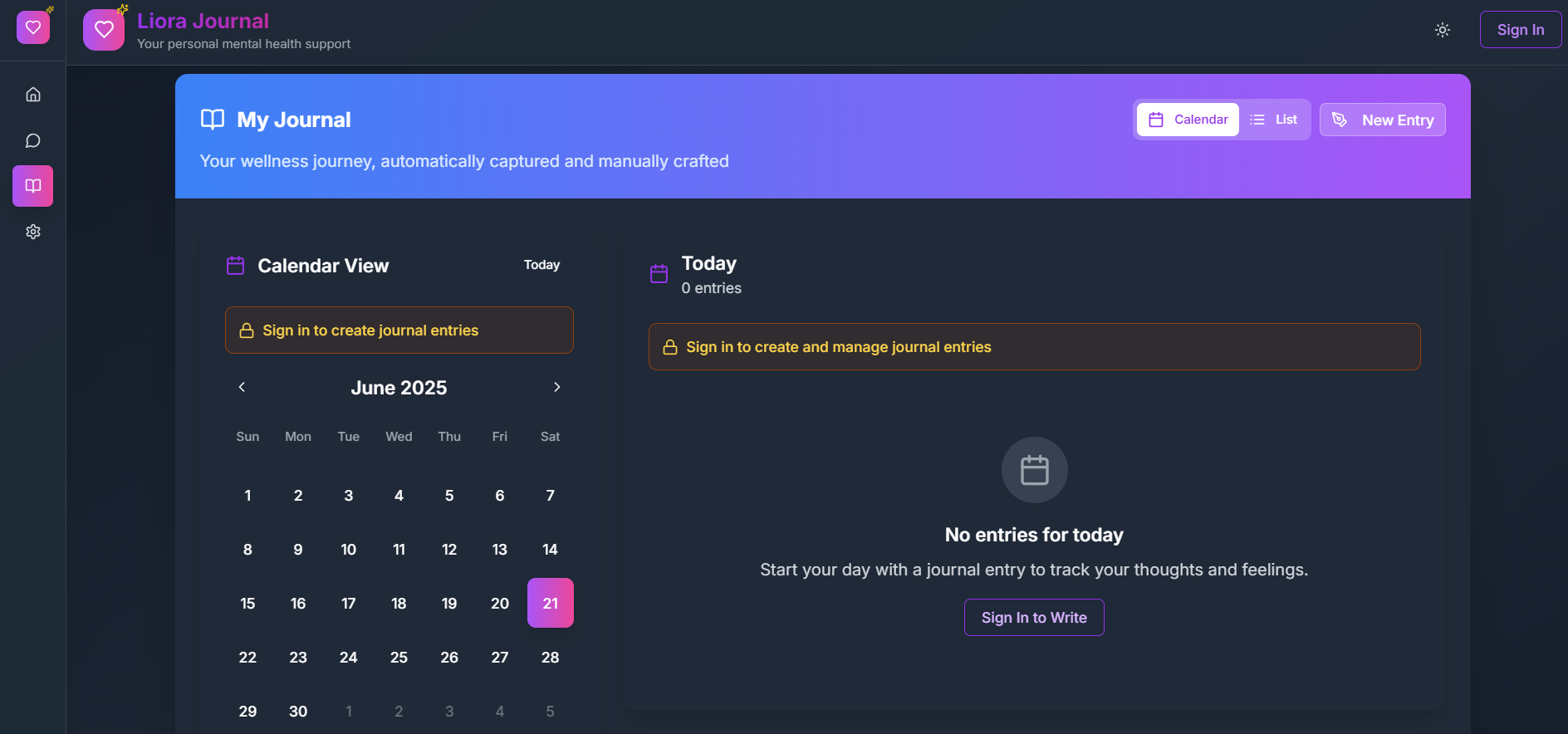 Liora Journal gallery image