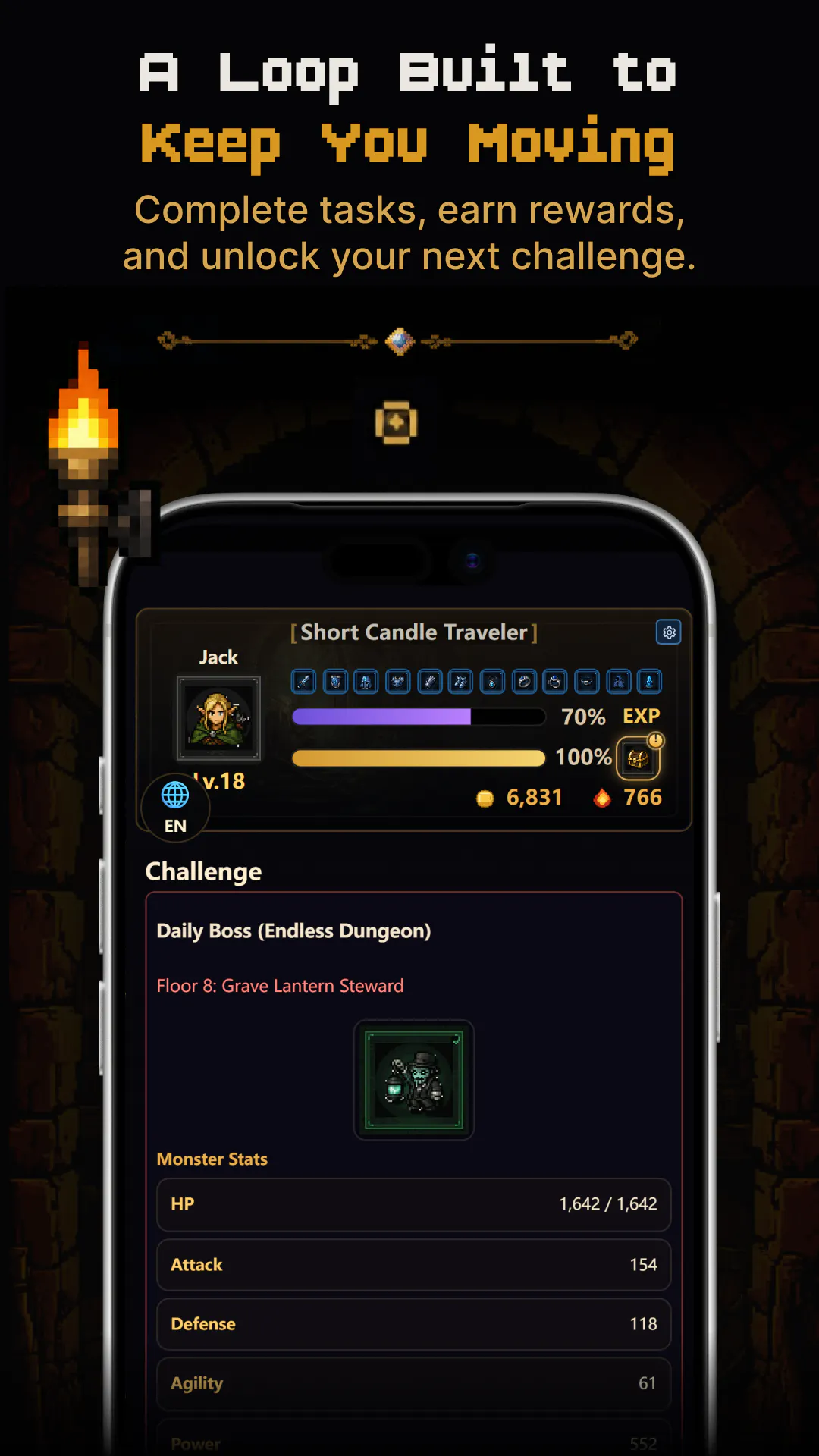 Habit Dungeon screenshot