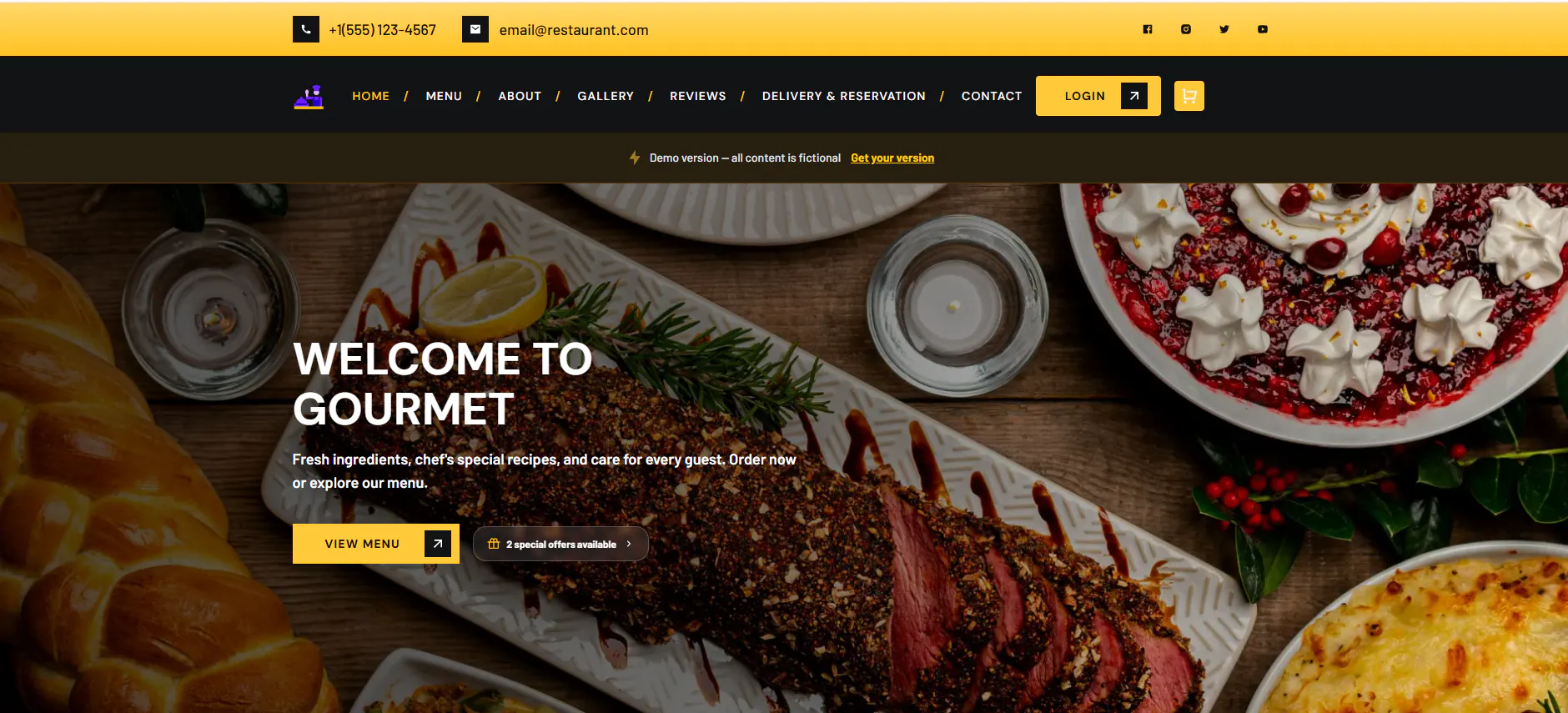 Gourmet CRM — Restaurant OS