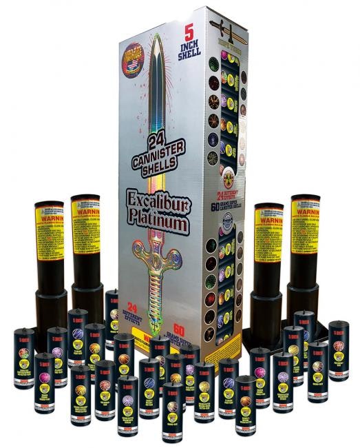 Excalibur Artillery Shells - Platinum