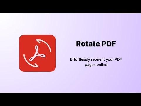 Rotate PDF gallery image