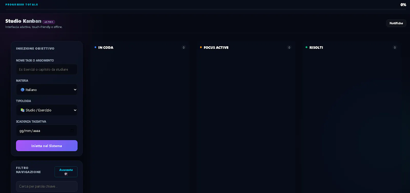 Studio Kanban OS screenshot 1