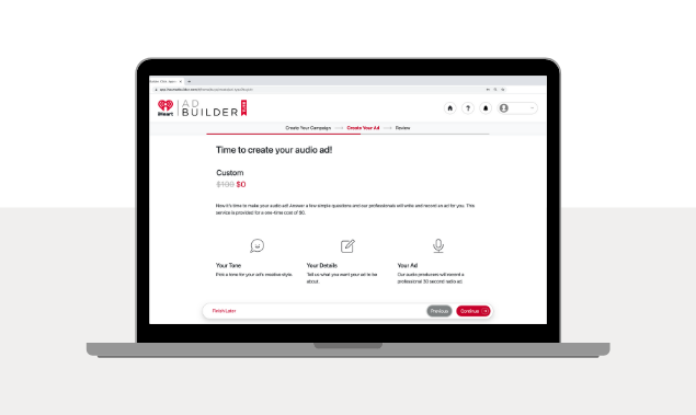 iHeart AdBuilder gallery image