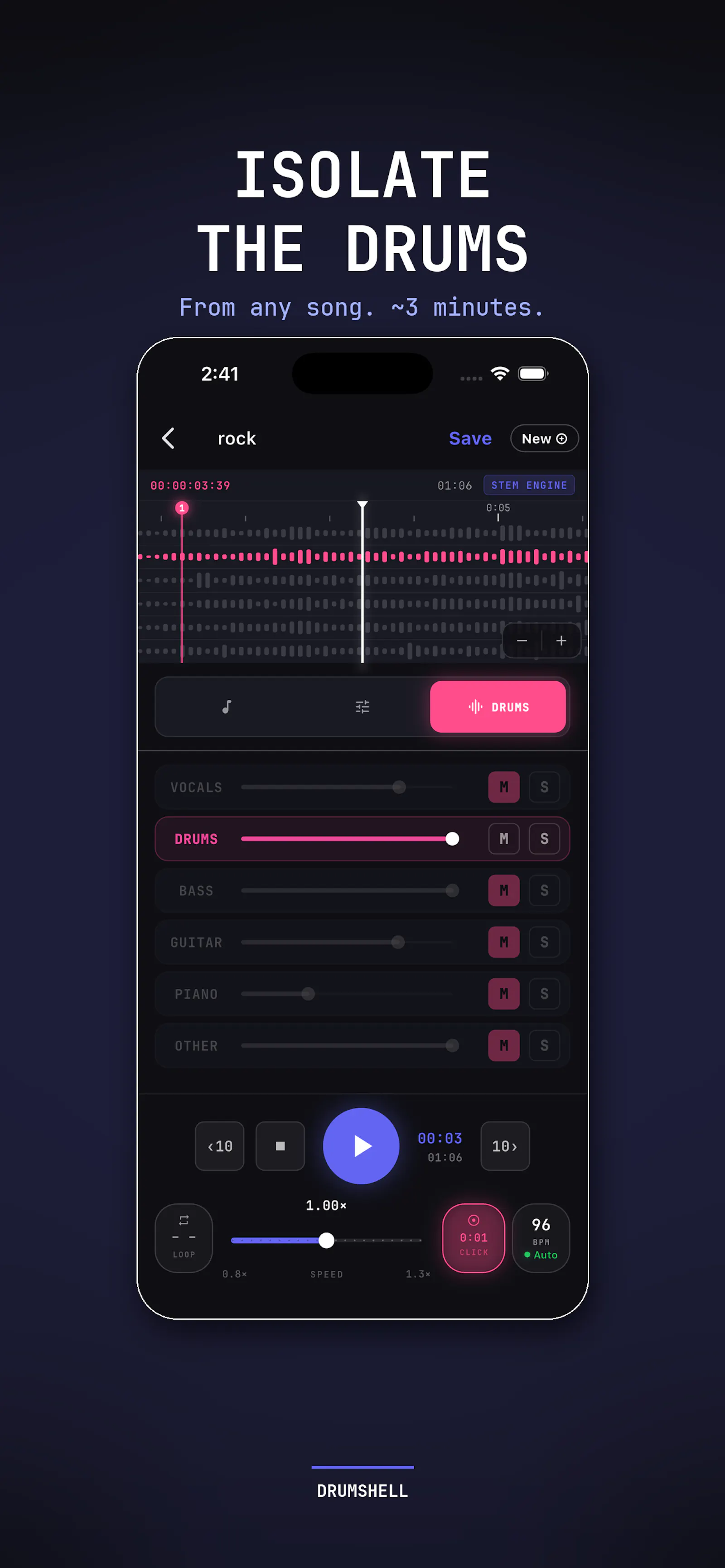 DrumShell screenshot 3
