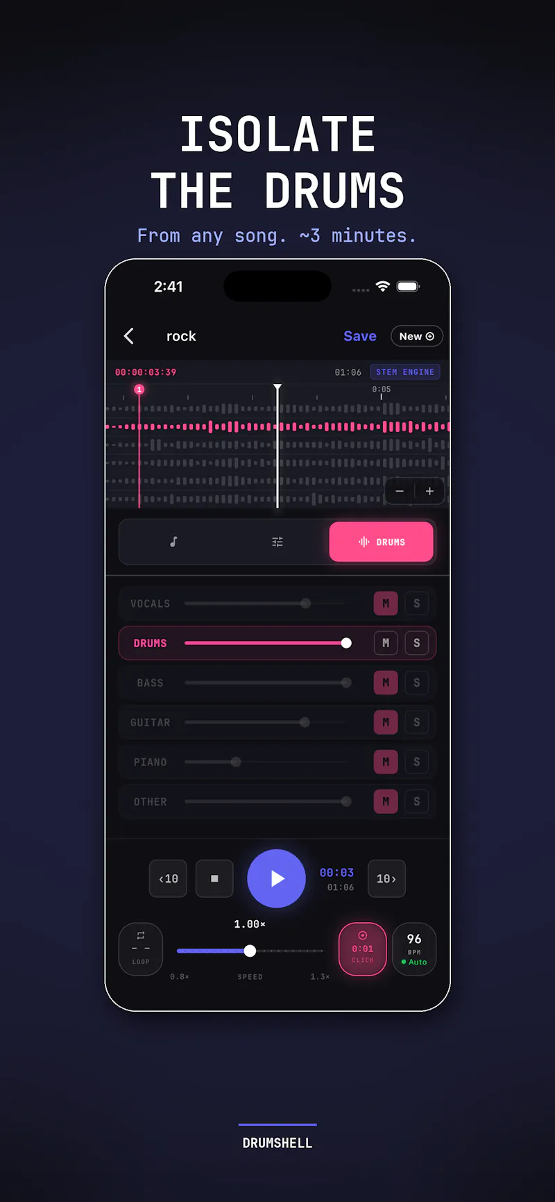 DrumShell screenshot 3