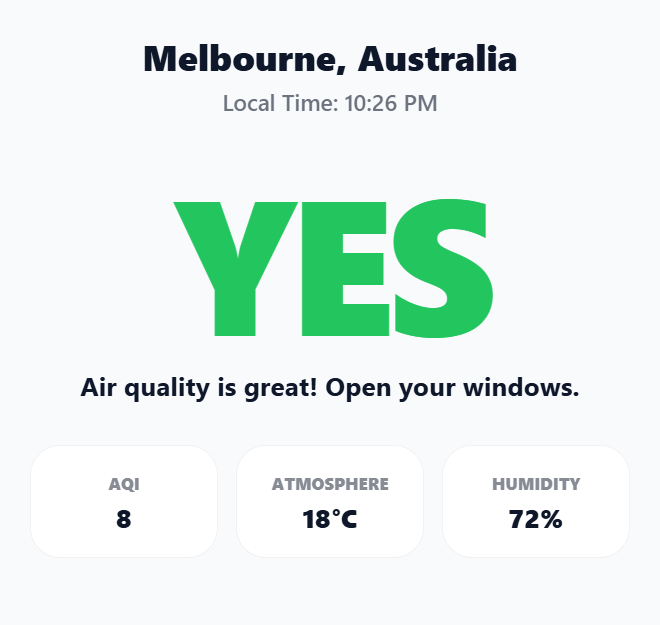 Open Window - Main product screenshot demonstrating key features and user interface