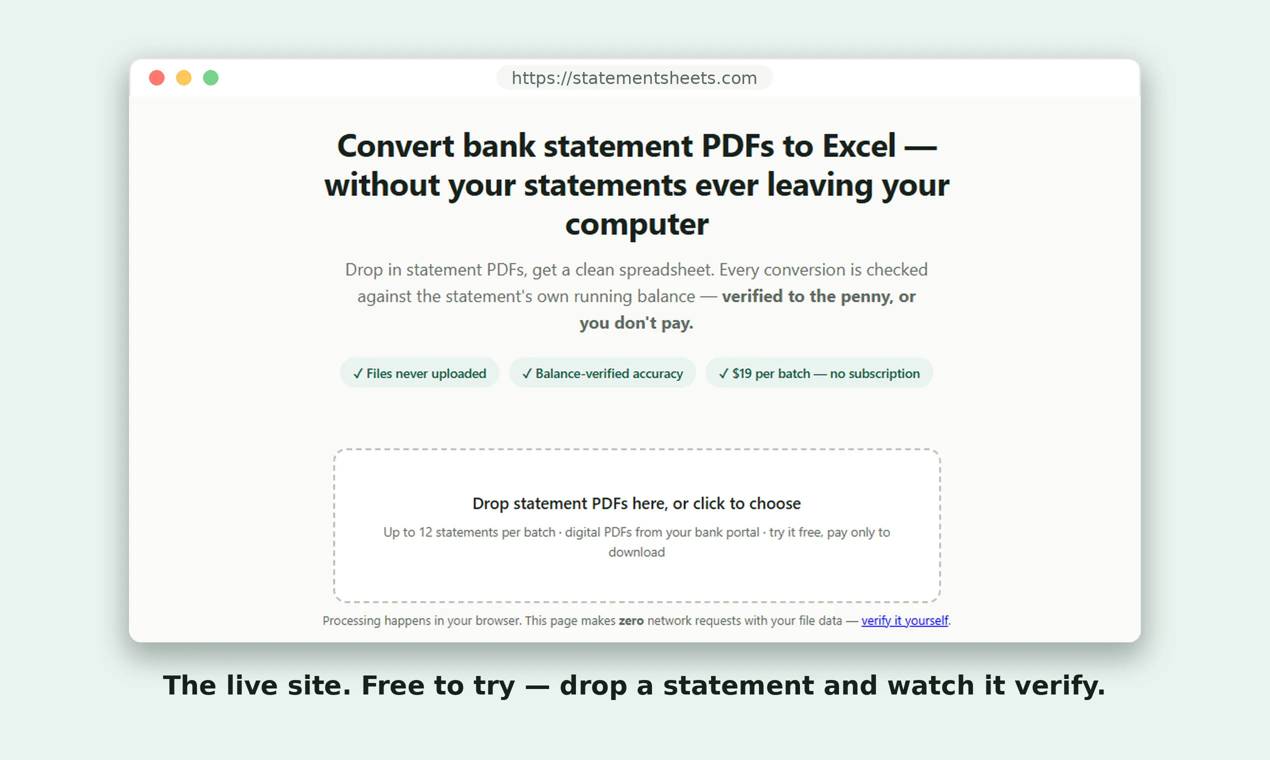 StatementSheet gallery image