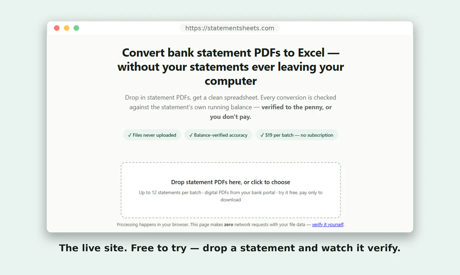 StatementSheet screenshot 3