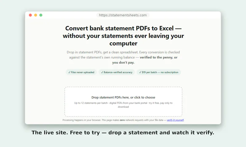 StatementSheet screenshot 3