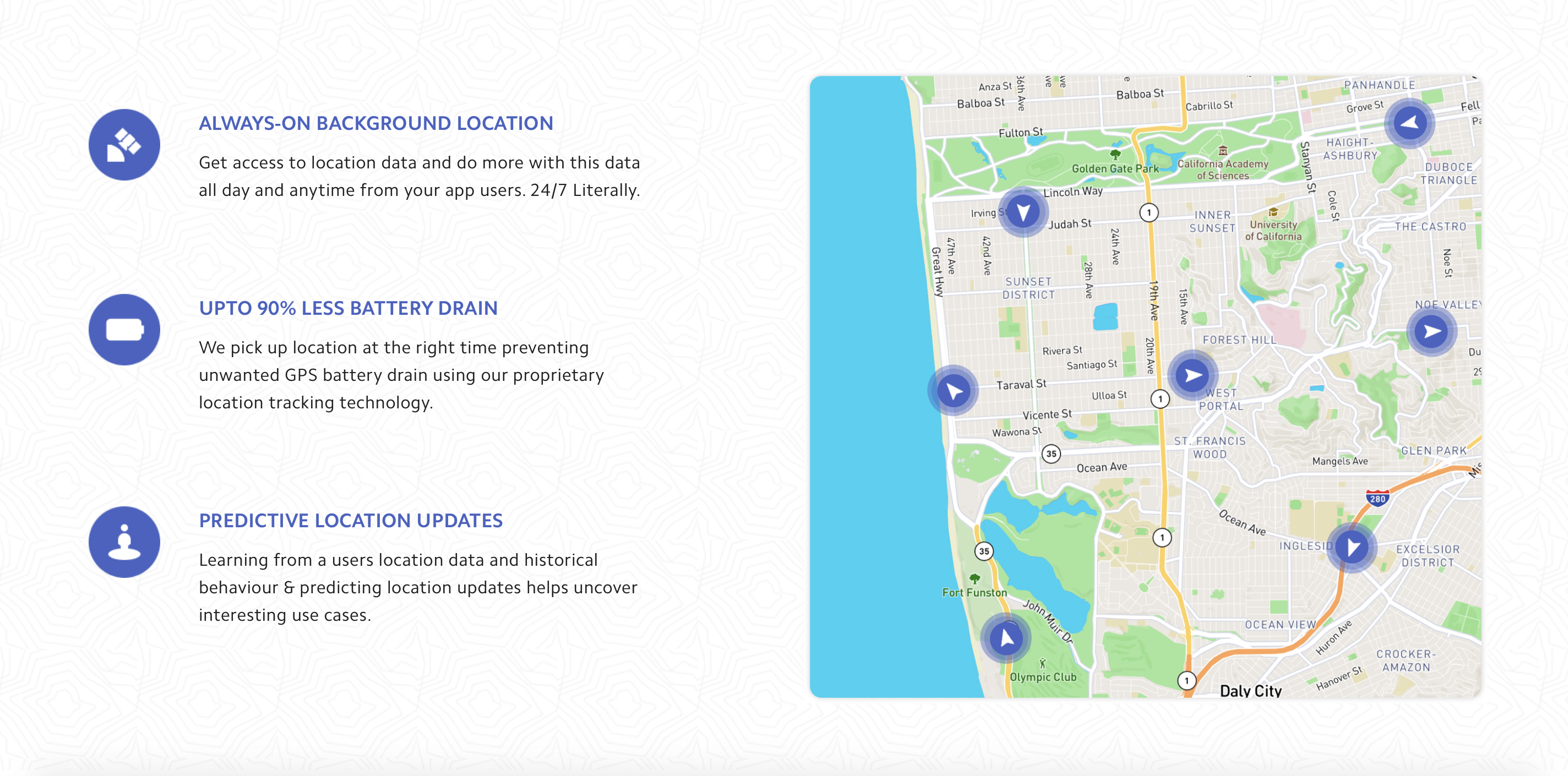 Geospark Location Tracking Sdk With 90 Less Battery Drain