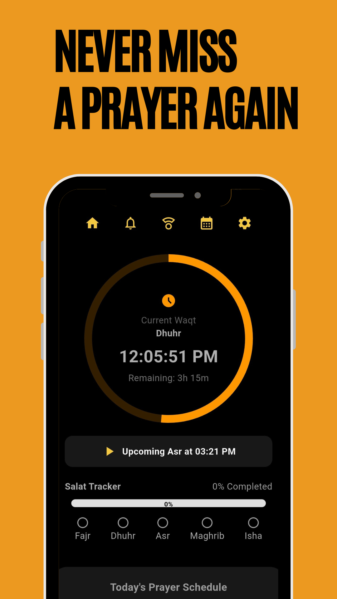 Salatnow - Tempo di preghiera e qibla media 1