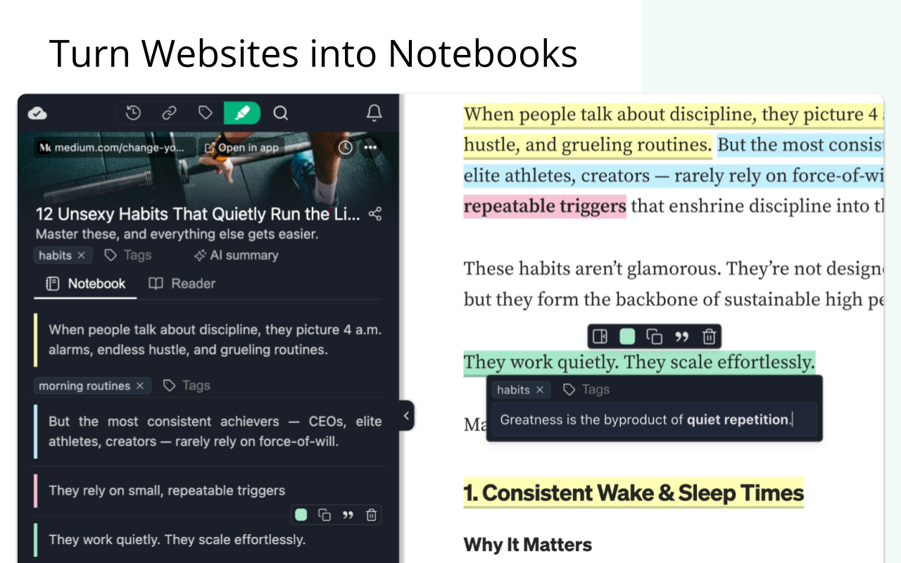 Web & Youtube Highlighter + AI Summary gallery image