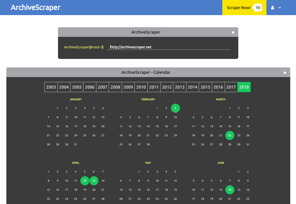 ArchiveScraper gallery image