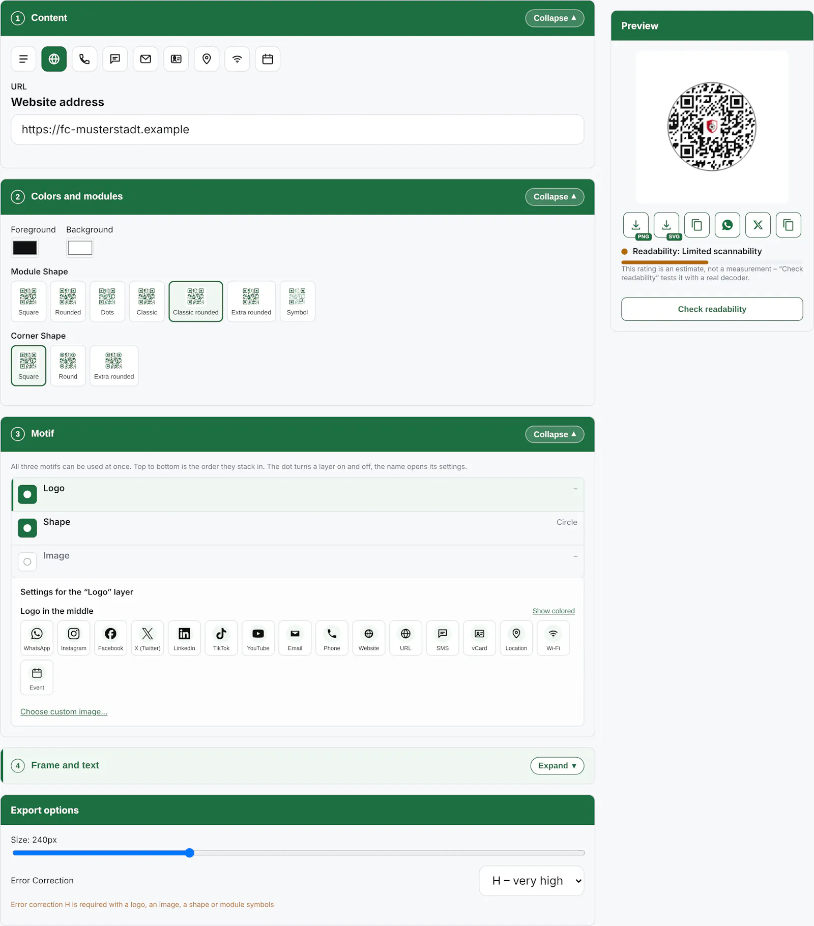 QR-Code-Creator screenshot 6