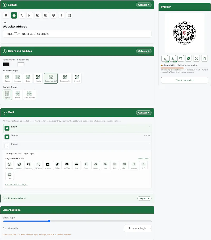 QR-Code-Creator screenshot 6