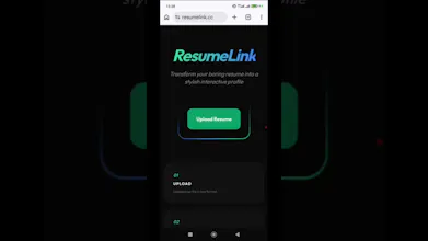 ResumeLink: AI Digital Resume Builder gallery image