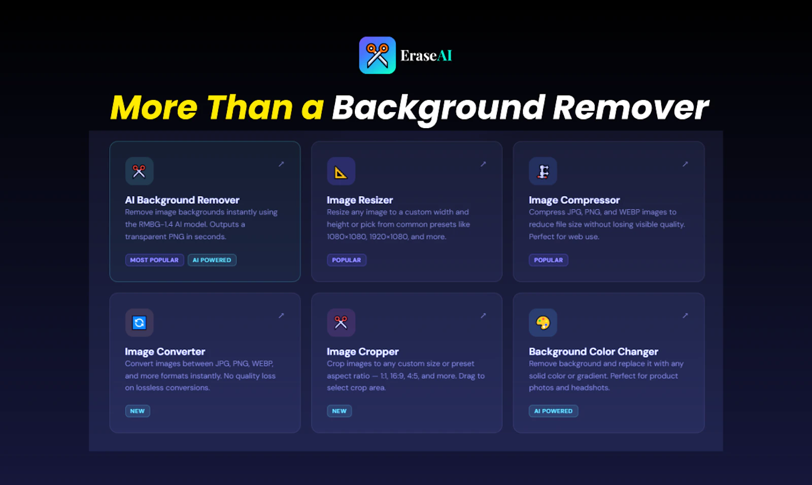eraseAI - Free AI Image Tools screenshot 2