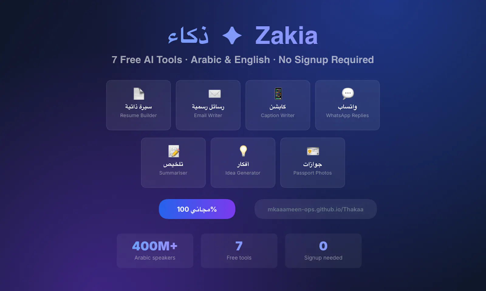 ذكاء — Zakia screenshot 7