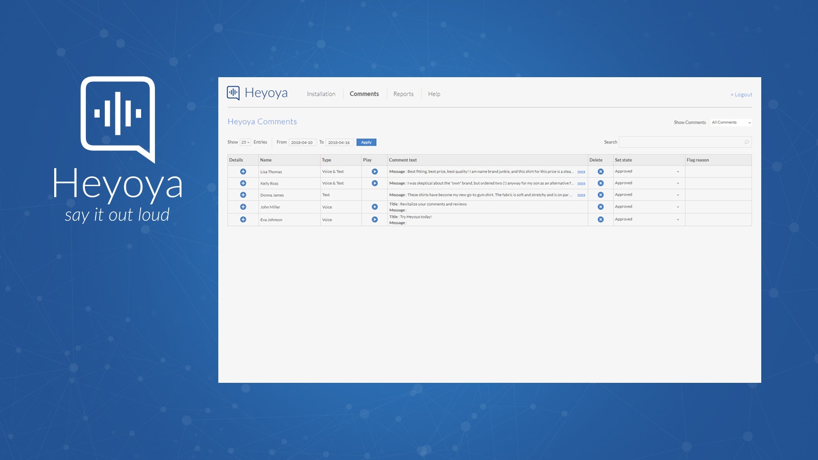 Heyoya gallery image