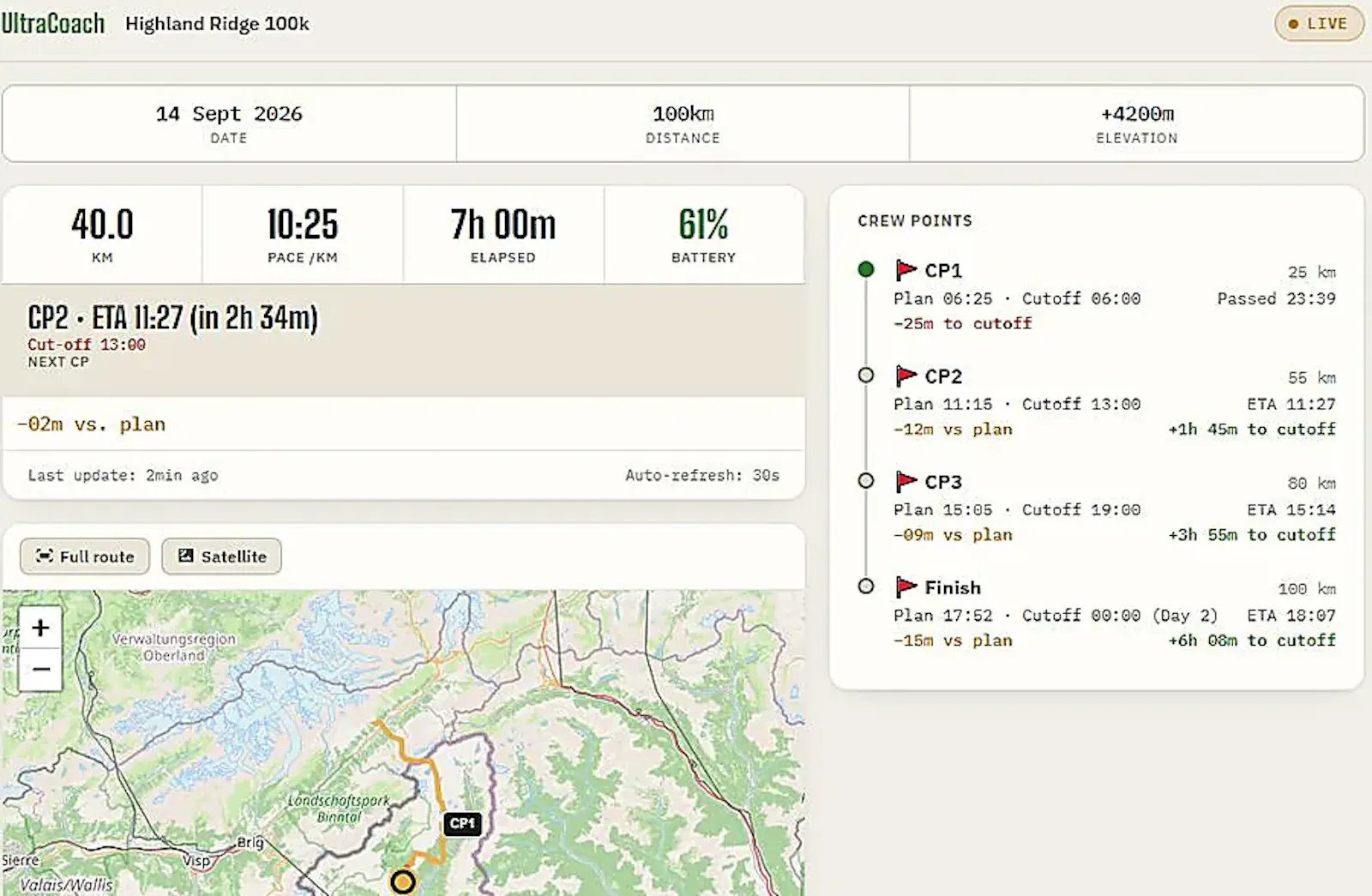 UltraCoach screenshot 4
