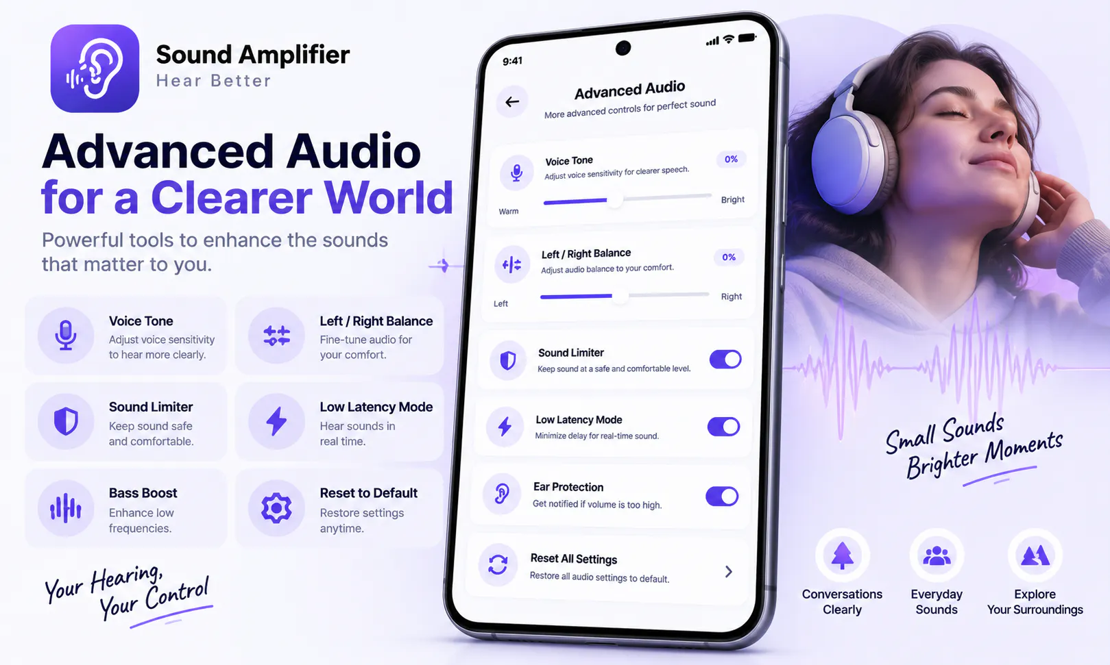 Sound Amplifier: Hear Better gallery image