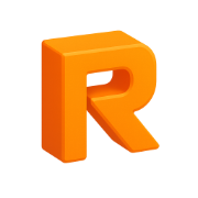 Rendery3D - Product Hunt launch logo and brand identity