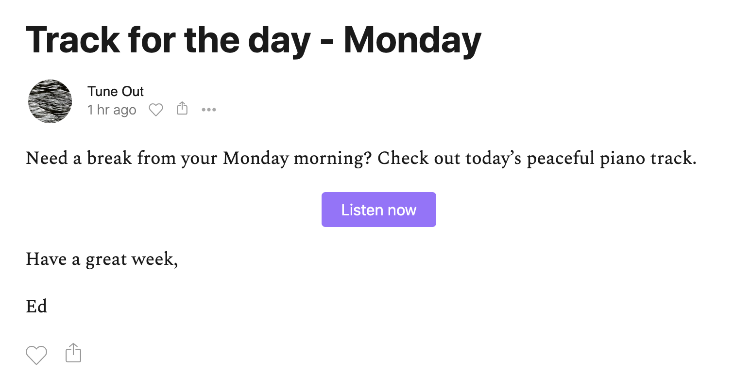 Tune Out gallery image