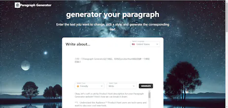 Paragraph Generator gallery image