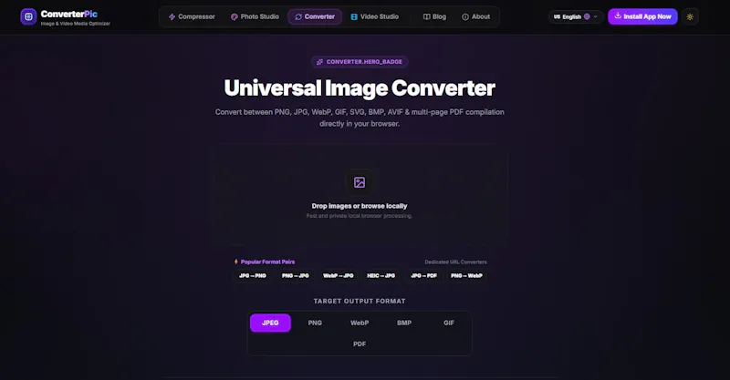 ConverterPic screenshot 1