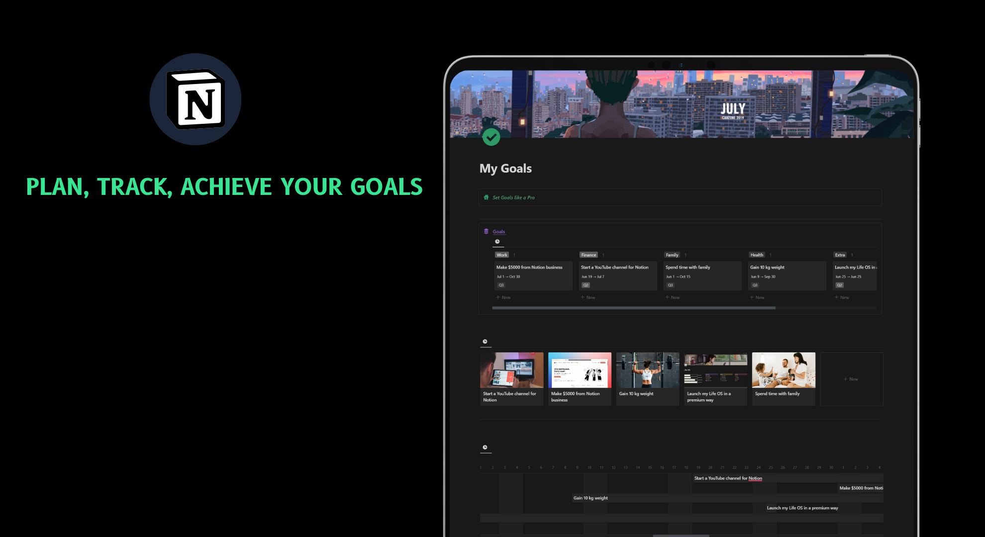 Life OS Dashboard gallery image