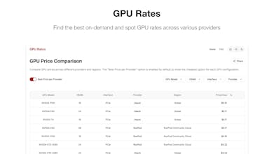 GPU Rates gallery image