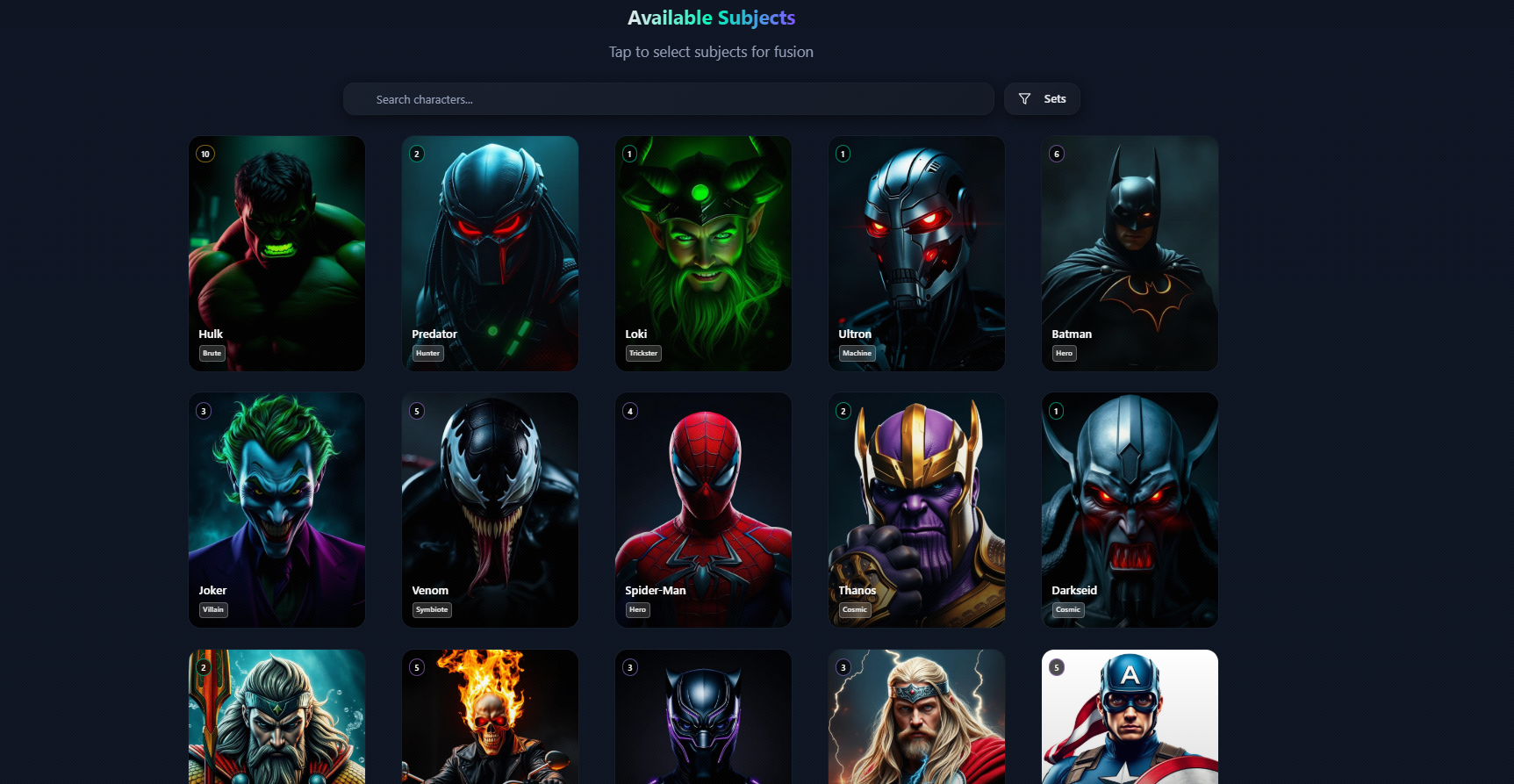 Média Monstrify: Ai Fusion Lab - Fuse Heroes & Monsters avec AI.Collectez l'impossible. 2