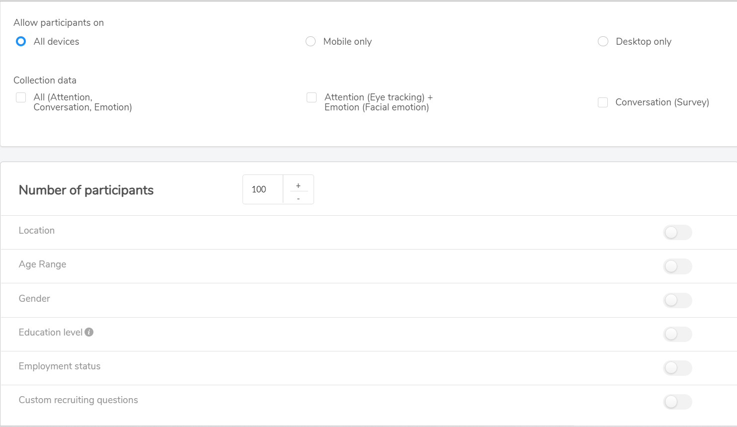 Emozo Research & Feedback Collection P. gallery image