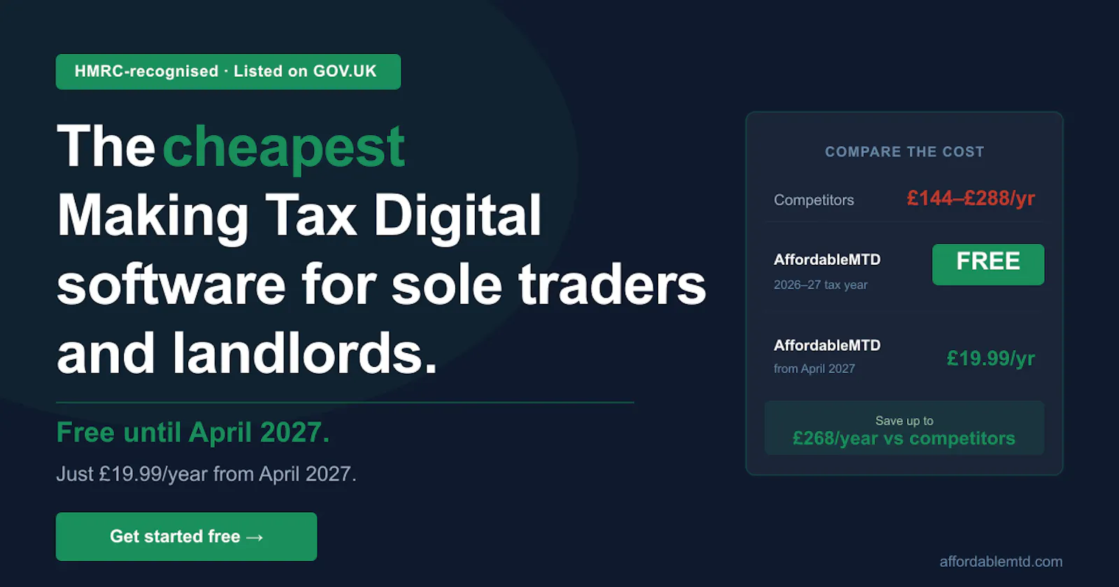 Affordable MTD screenshot 1