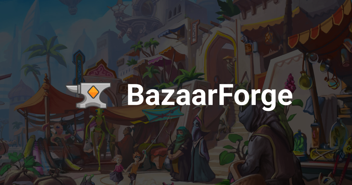 BazaarForge - Main product screenshot demonstrating key features and user interface