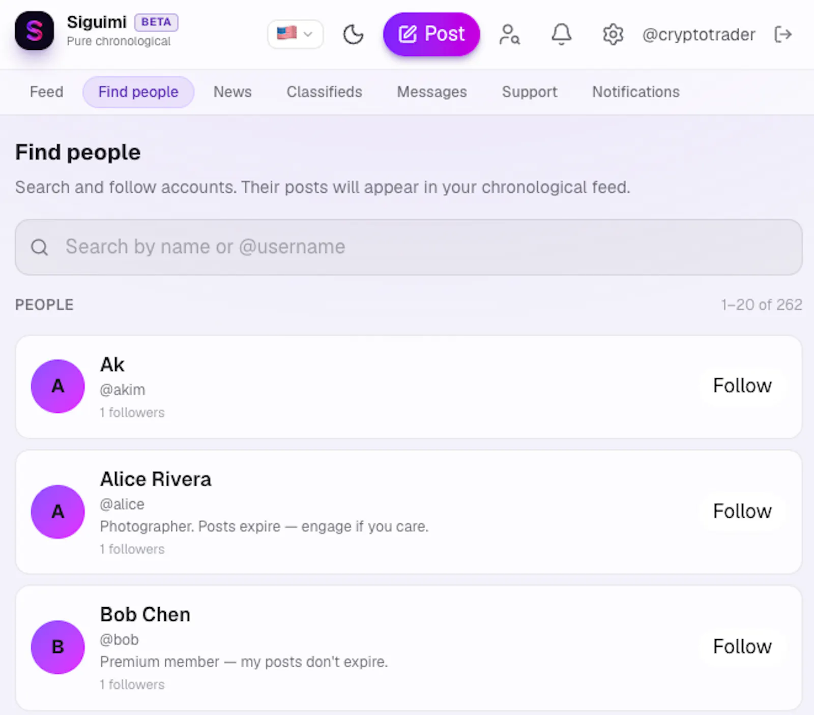 Siguimi screenshot 5