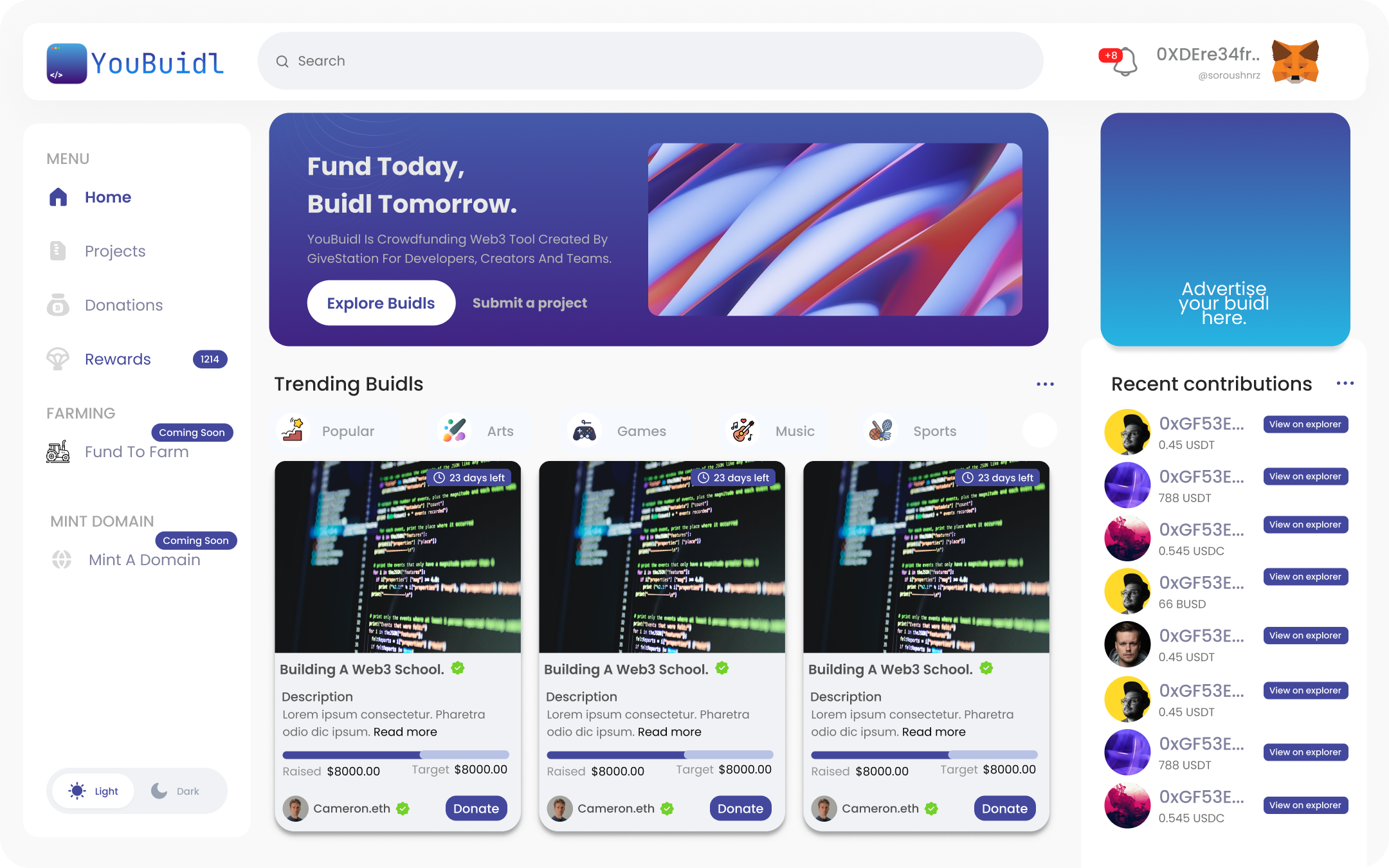 Youbuidl (eski adıyla app.givestation.org) media 2