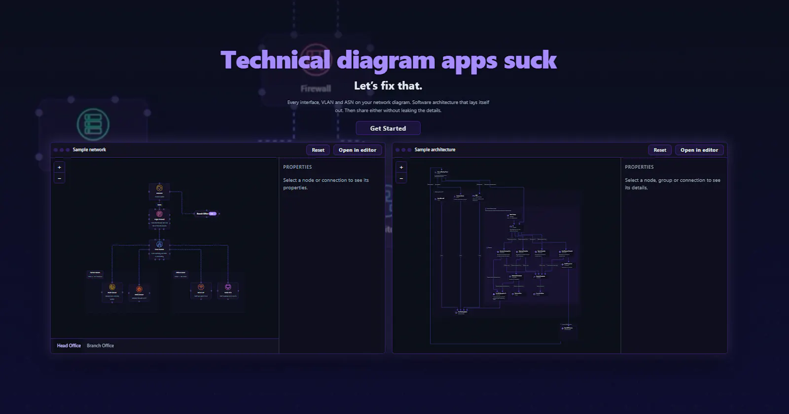 Conexxio - Network & Software Diagrams screenshot 1