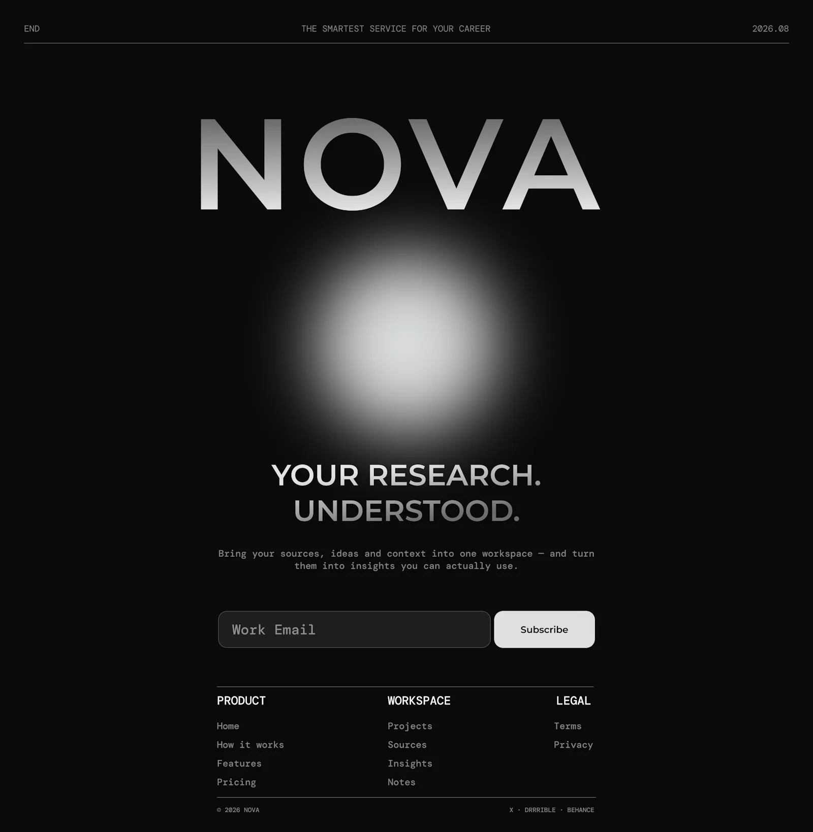 NOVA — AI & Spatial Framer Template screenshot 3