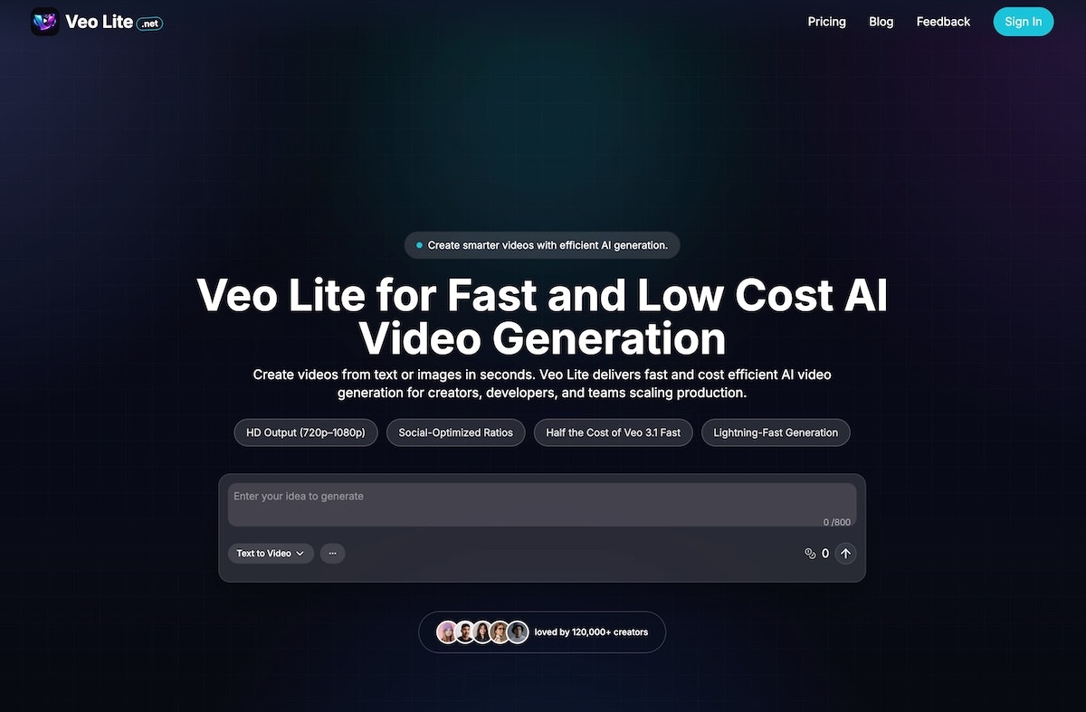 Veo lite gallery image